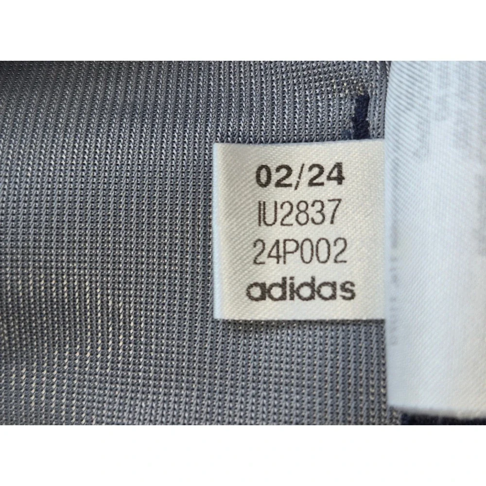 Adidas Mens Navy Blue Golf Pants Flat Front Performance Trousers 42x32